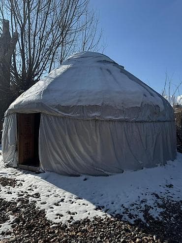 Продажа юрты, Каркас Деревянный, 85 баш, Диаметр: 6.5 метров