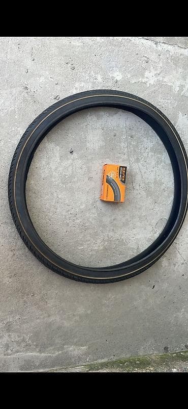 покрышки 26: Велосипедная покрышка 26×1.95 (50‑559) + камера - Размер: 26×1.95 — 2