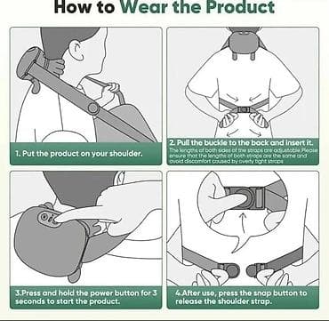 helio strap: Массажер Ручной массажер, Для шеи — 5