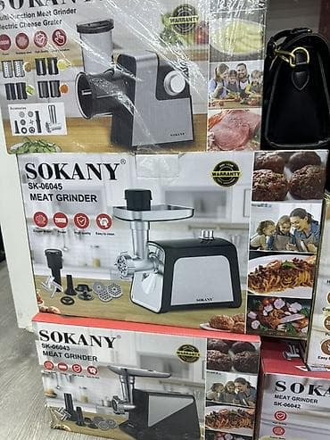 3600: Электрические мясорубки и блендеры SOKANY Мясорубки: - Модель — 5