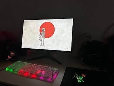 Игровой комплект для ПК Состав: - Монитор 24–27" с тонкими рамками на