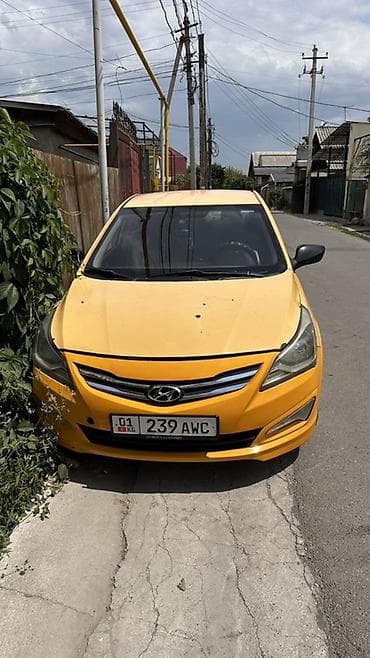 Унаа: Hyundai Solaris: 2016 г., 1.6 л, Автомат, Бензин, Седан — 5