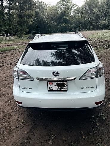 Lexus: Lexus RX: 2010 г., 3.5 л, Автомат, Гибрид, Кроссовер — 2