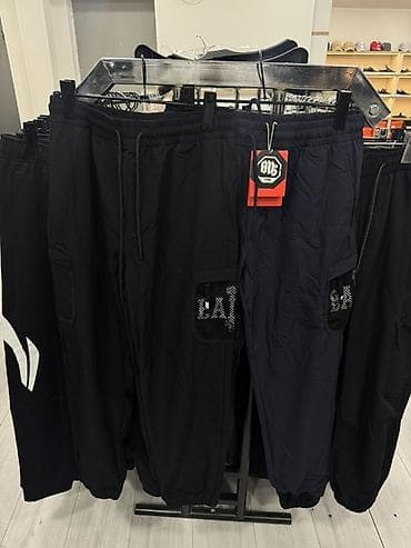 Брюки: Мужские брюки, S, M, L, Lining, Новый, цвет - Черный, Самовывоз — 1