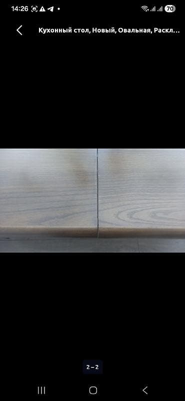 dinner table: Кухонный стол и стул, Новый, Самовывоз, цвет - Коричневый — 3