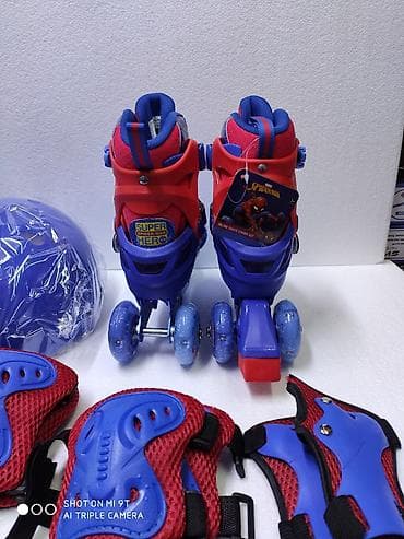 Электр транспорту: Детские роликовые коньки с защитой “Spider‑Man” (лицензия Marvel) — 4