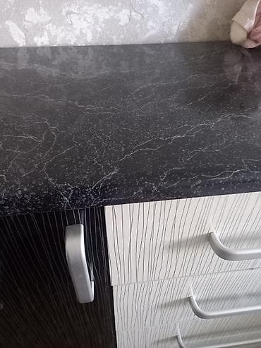 Комоддор: Кийим үчүн комод, Күзгүсүз, ЛДСП, түсү - Кара — 2