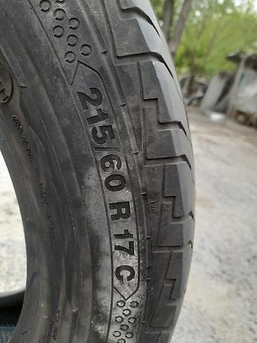 e60 m5: Шины 215 / 60 / R 17, Всесезонная, Б/у, Германия, Continental — 1