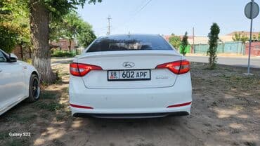 авто расрочку бишкек: Hyundai Sonata: 2017 г., 2 л, Типтроник, Газ, Седан — 4