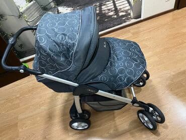 прогулочные коляски с рождения: Коляска, Б/у — 2