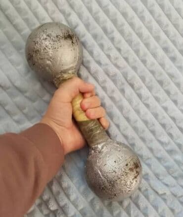 гантели наборные хромированные: Гантели 3.4 кг оба за 2.0.0.0 сом . советскиецена окончательная — 4