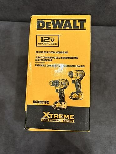Инструменты: Набор электроинструмента DEWALT XTREME Sub‑Compact, 12V MAX — 2