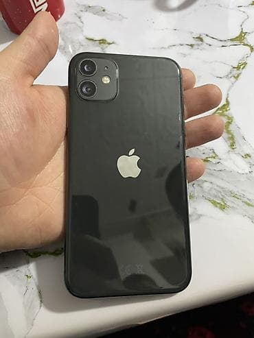 IPhone 11, 128 ГБ, Черный, Чехол, 78 %
