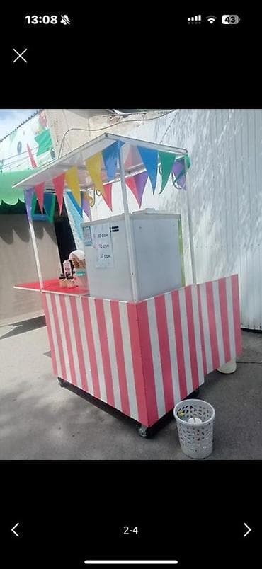 Мобильная точка для продажи мягкого мороженого Комплект: -