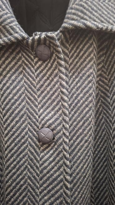 Пальто: Пальто, Классика, Осень-весна, Драп, Длинная модель, Однобортная модель, 3XL — 2