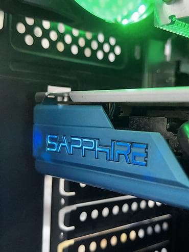 продаю комп: Компьютер, ядер - 10, ОЗУ 16 ГБ, Игровой, Б/у, Intel Xeon, AMD Radeon RX 580, NVMe — 4