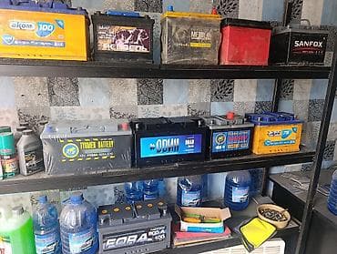 шиномонтаж: Аккумулятор 100 и более Ач, Б/у — 1