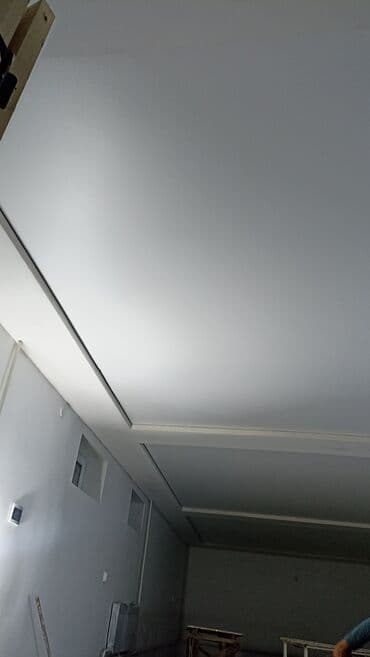 шпатель для натяжных потолков: Керме шыптар Жылтырабаган, 3D потолоктор, Жылтырак Акысыз ченөө, Монтаждоо, Демонтаждоо — 4