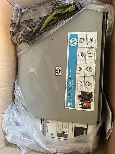 hp laser: Сетевой комплект и офисная периферия Состав: - МФУ HP Photosmart — 1