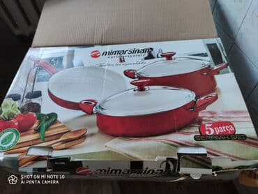набор кастрюл: Продаю набор кастрюль турецкого производства. Отличный подарок на — 9