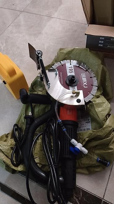 из дубая: УШМ Воляная болгарка / электрический штроборез. - диск 195-198 мм - — 2