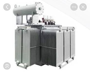 Трёхфазный масляный силовой понижающий трансформатор наружной