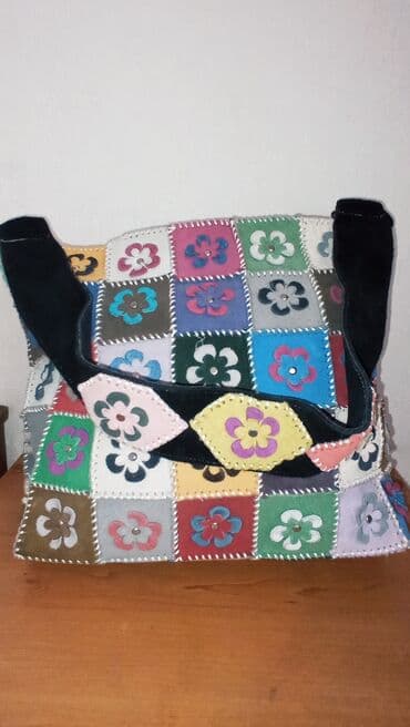 Сумка замша ручная работа at lalafo.kg Сумка замша ручная работа