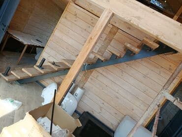 канек на крышу: Навес, Односкатный, Металл, Поликарбонат, Установка — 17