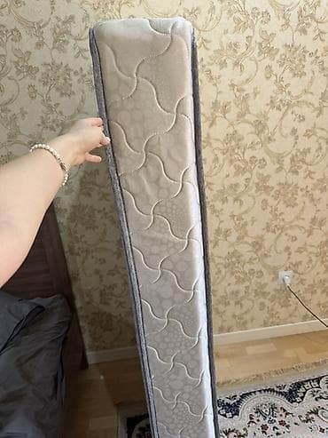 Матрастар: Уктоого арналган матрас, Бир кишилик, Кыргызстан, Пружиналуу, Орточо катуу матрастар — 1