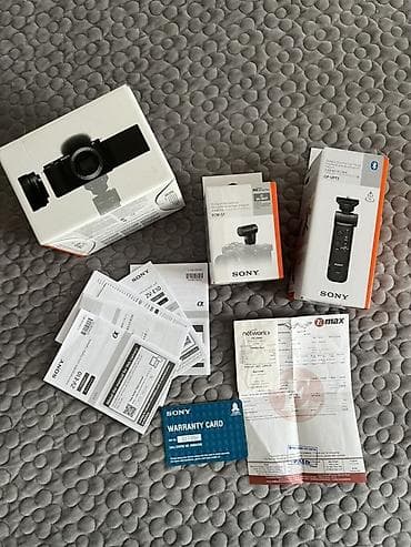 очки с камерой и микрофоном: Продаю новый Комплект для фото/видеосъёмки Sony ZV‑E10 4K Состав: - — 4