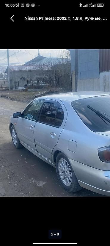gbt dc: Nissan Primera: 2002 г., 1.8 л, Ручные, Бензин, Седан — 7