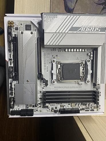 конденсатор: Материнская плата для ПК, Новый, Gigabyte, AM5, Micro-ATX — 3