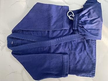 форма дзюдо цена: Кимоно/дзюдоги синего цвета (комплект) - Состав: куртка и брюки на — 1