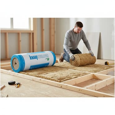 утеплитель для потолка: Рулон теплоизоляции Knauf Insulation с технологией ECOSE. Материал — 1