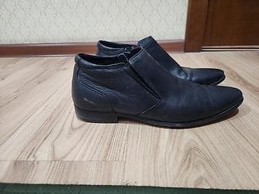 нью рок: Мужские демисезонные полуботинки NORD - Цвет: черный - Материал — 3