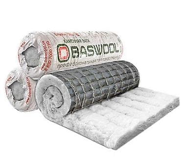 Рулоны каменной ваты Baswool для профессиональной теплоизоляции lalafo.kg да Рулоны каменной ваты Baswool для профессиональной теплоизоляции
