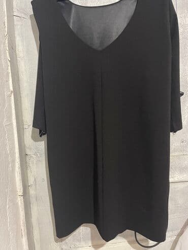 праздничное платье для беременной: Повседневное платье, Осень-весна, Короткая модель, Прямое, M — 2