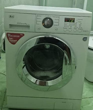 Стиральная машина LG - Direct Drive 6 кг, б/у, в отличном состоянии at lalafo.kg Стиральная машина LG - Direct Drive 6 кг, б/у, в отличном состоянии