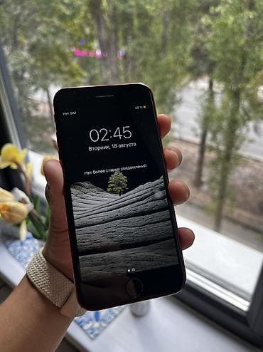 iphone xc: IPhone 7, Б/у, 128 ГБ, Красный, 100 % — 4