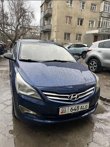 Hyundai Solaris: 2015 г., 1.6 л, Автомат, Бензин, Седан at lalafo.kg Hyundai Solaris: 2015 г., 1.6 л, Автомат, Бензин, Седан