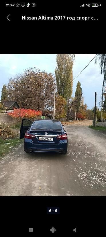 реснички 124: Nissan Altima: 2018 г., 2.5 л, Автомат, Бензин, Седан — 4
