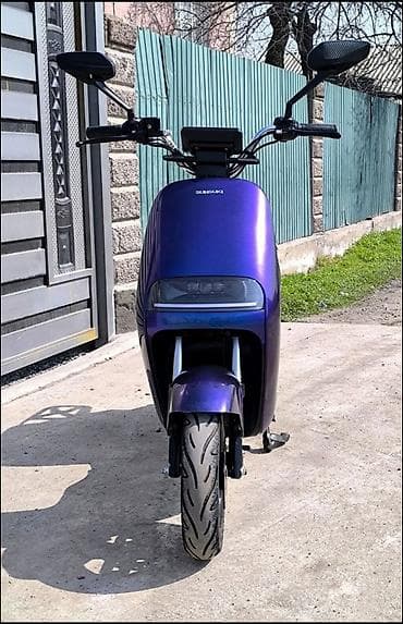 зеркила: Электроскутер Sunsuki (фиолетово-синий перламутр) ассалому алейкум — 1