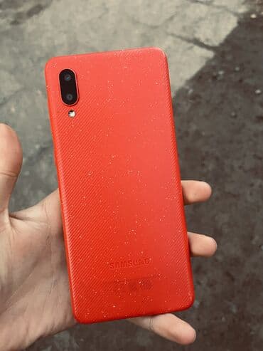 redmi note 12 бишкек: Samsung Galaxy A02, Колдонулган, 32 ГБ, түсү - Кызыл, 2 SIM — 5