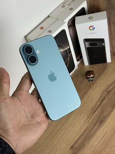 ipod touch: IPhone 16, Б/у, 256 ГБ, Alpine Green, Защитное стекло, Чехол, 100 % — 5