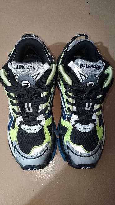 Мужские кроссовки, 40, Balenciaga, Новый, цвет - Черный, Самовывоз