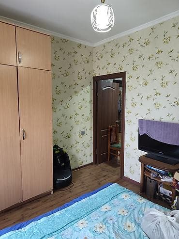 3 комнатная 106: 3 комнаты, 61 м², 106 серия, Пишпек 106 серия, 7 этаж, Евроремонт — 4