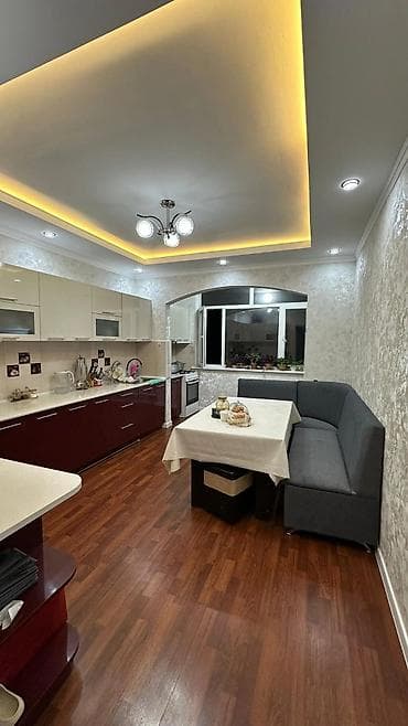 квартира токмок продаю: 3 комнаты, 100 м², Элитка, 6 этаж, Евроремонт — 6