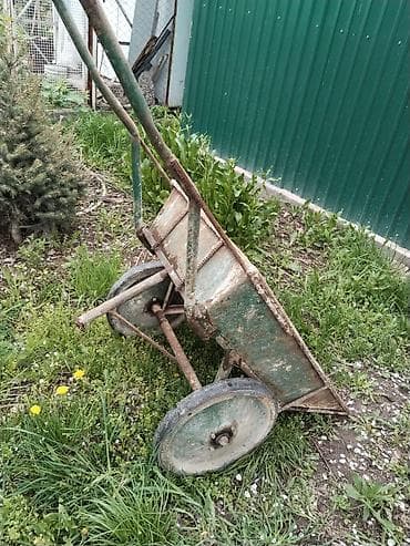 нержовейка: Садово-строительная тачка и тележка, Стальная, Двухколесная — 4