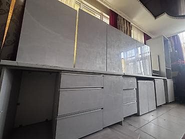 Детская мебель: Кухонный гарнитур, Новый, цвет - Серый, ДСП, Платная доставка — 6