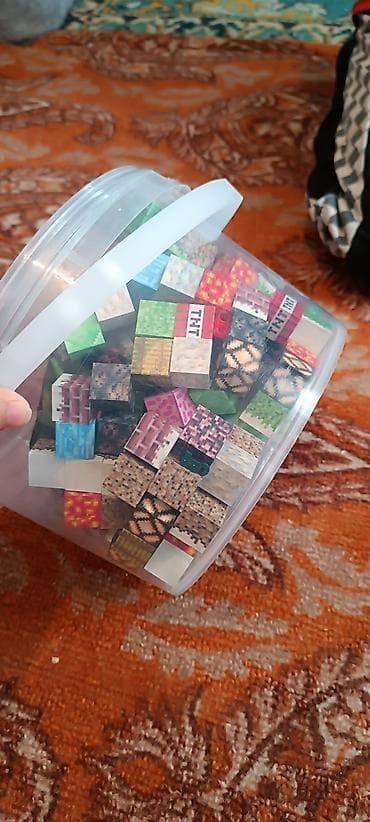 Набор магнитных кубиков в стиле Minecraft
500 сом